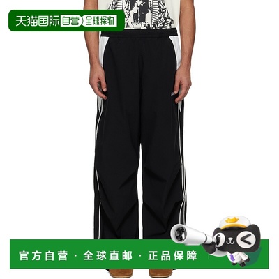 1h可退 香港直邮潮奢 Rhude 男士 黑色 Ramona Piping 运动裤 RHF