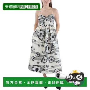 Recycled Printed Polyester Midi 自营stine Dress goyaWomens