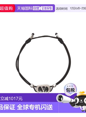 香港直邮VALENTINO 男士手链手镯 YJ0AI9PIB0NO SS2026 黑色 Oval