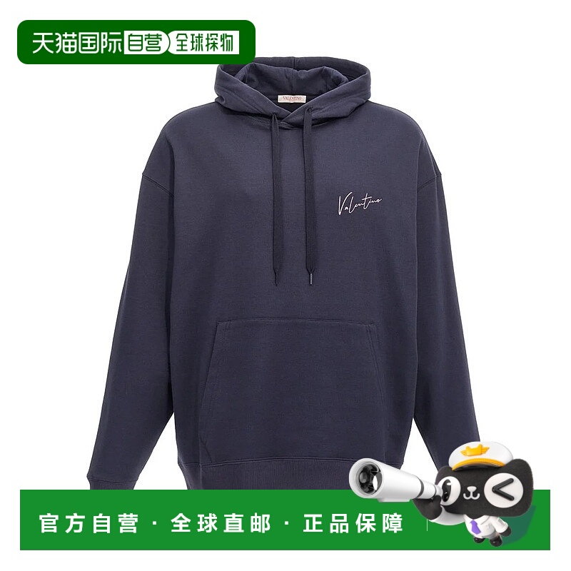 1h可退 香港直邮VALENTINO GARAVANI 男士T恤 5V0MF25RAE4BLU SS2