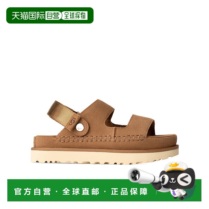 香港直邮UGG 女士凉鞋 1167399CHE AW2024 棕色 圆头凉鞋