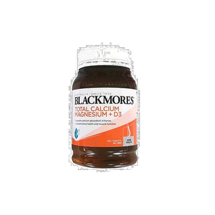 澳大利亚直邮blackmores澳佳宝活性钙镁片维生素复合D3钙片200粒