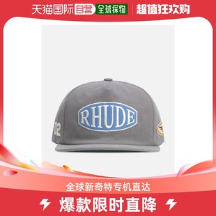 男士 RALLY Rhude 香港直邮潮奢 水洗帆布帽子