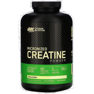 香港直发Optimum Nutrition欧普蒙特微粉肌酸原味增强爆发力600g