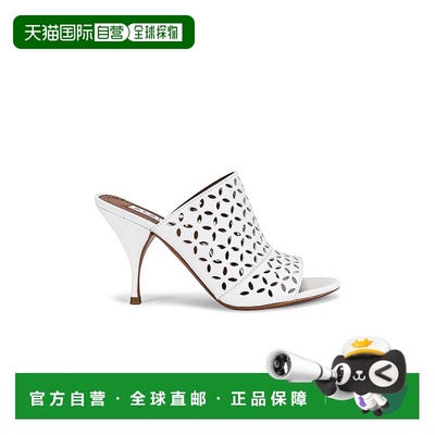1h可退 香港直邮Alaia 女士 花瓣凉鞋 AA3M046CK145 white白色 舒