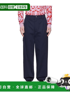 香港直邮VIVIENNE WESTWOOD 男士休闲裤 3F010005W006QSIX402NAVY