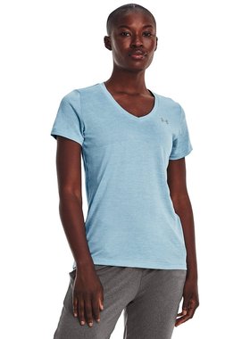 Under Armour UA Tech™ Twist V 领 暴雪色/白色/金属银色