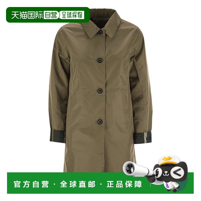1h可退 香港直邮潮奢 barbour 巴伯尔 女士 卡其色 Babbity Showe