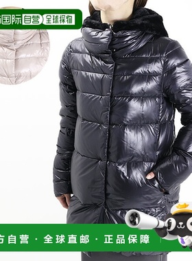 日本直邮HERNO 轻尼龙夹克 羽绒服连帽衫外套防寒羽绒女款PI00080