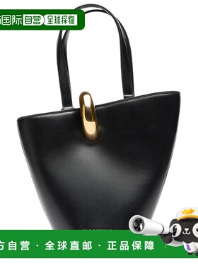 自营Jacquemus Bambola Small Leather Bucket Bag - black 美国
