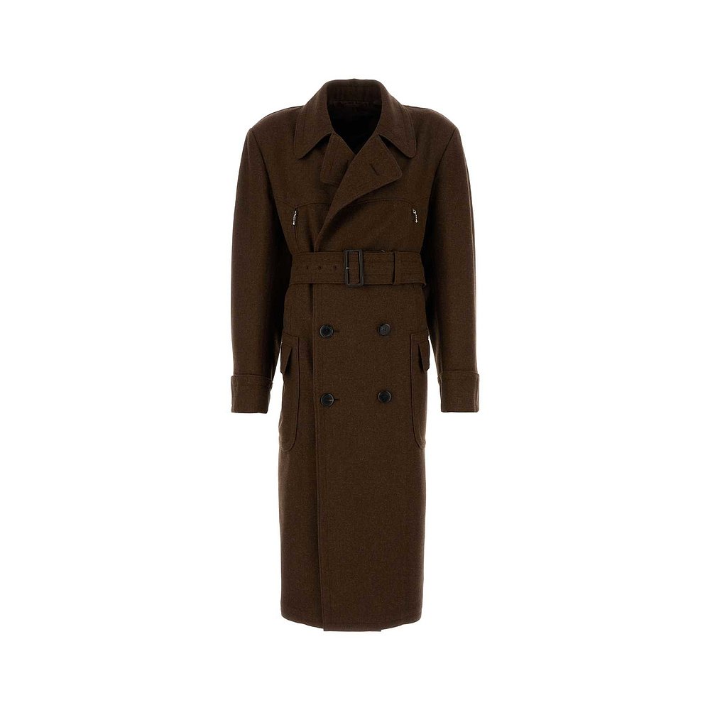 PRADA 男士大衣 UC543ISOOO171MF0005 AW2025 棕色