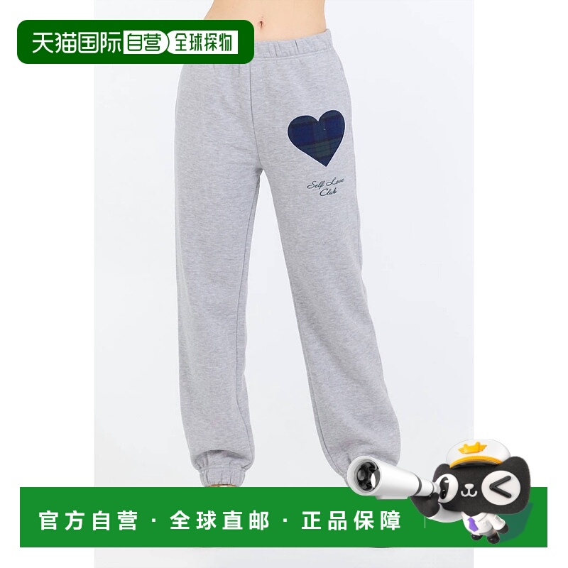 自营ocean driveSelf Love Club Jogger Pants In Heather Grey -