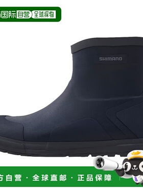 日本直邮禧玛诺 鞋类 短款 短款甲板靴 L 海军蓝 FB-340X