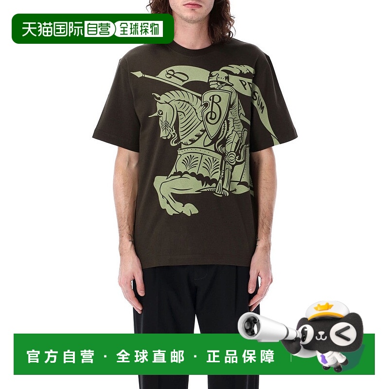 自营burberryKnight Graphic Print Short-Sleeved T-Shirt 美国