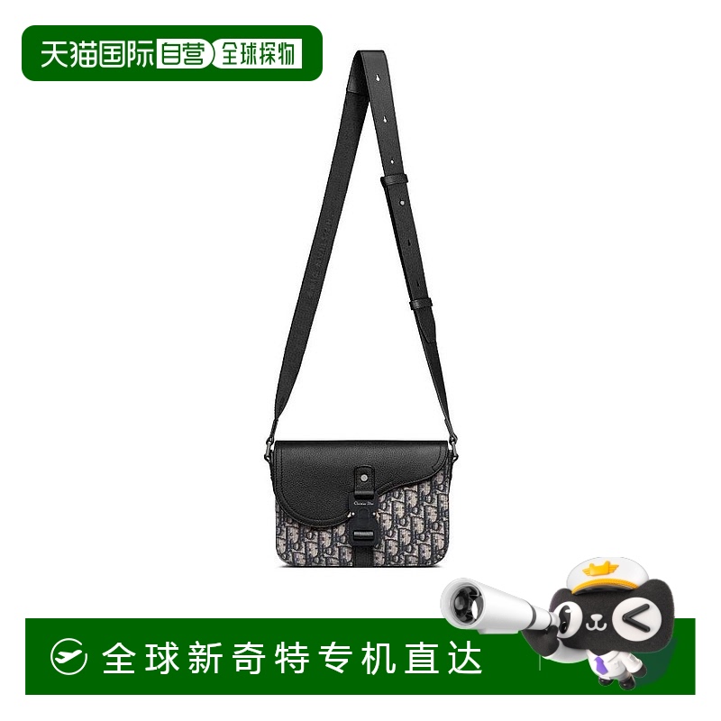 1h可退 香港直邮DIOR 男士斜挎包 1ADPO049YKSH27E SS2025 黑色 S