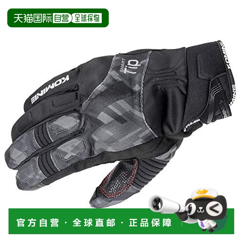 【日本直邮】Komine摩托用冬用保护手套 Plaid Black L GK-818 11