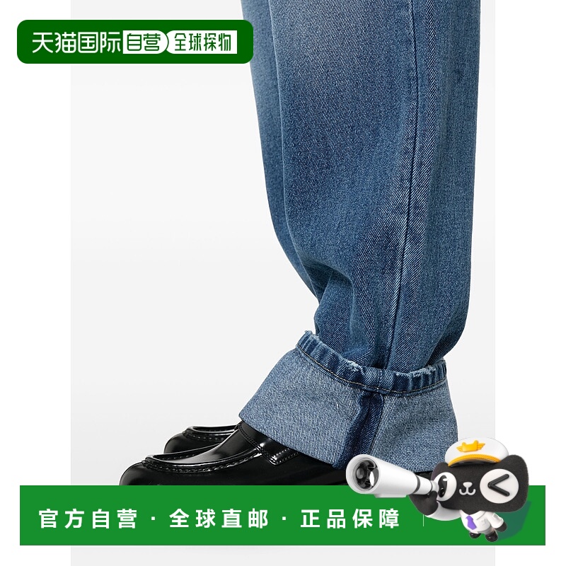 1h可退 香港直邮PRADA 女士牛仔裤 GFP52216PKF0V3N SS2025 蓝色