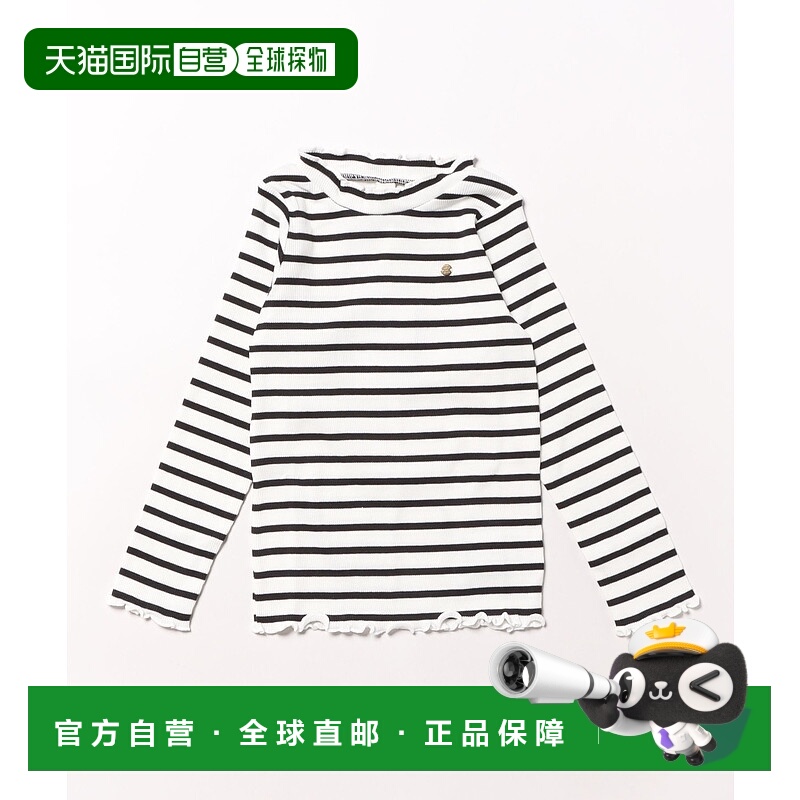 1h可退 日本直邮apres les cours 儿童长袖T恤 Mellow Rib T恤 自