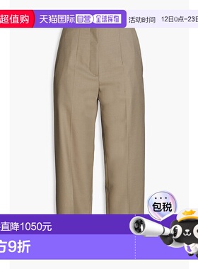 香港直邮Sandro 女士 斜纹布直筒裤 SFPPA00954GRISTAUPE女裤