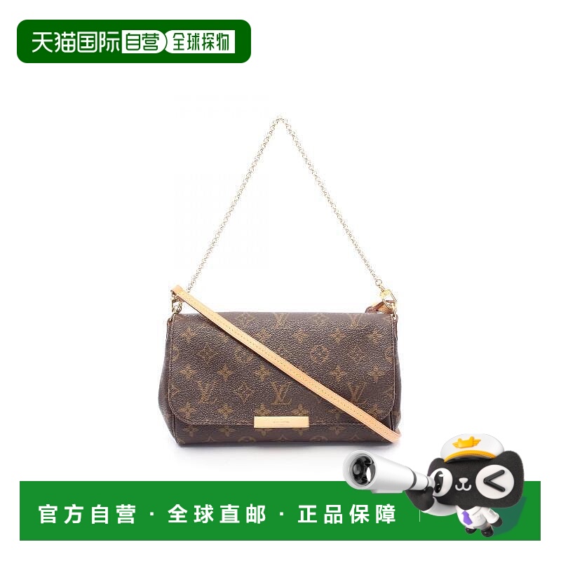 1h可退 日本直邮中古LV路易威登女包A级95新Favorite MM涂层/防水