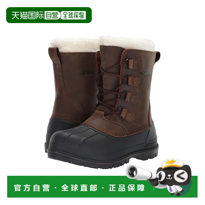 1h可退 香港直邮潮奢 Baffin 男士 Canada 雪地靴 brown棕色 舒适