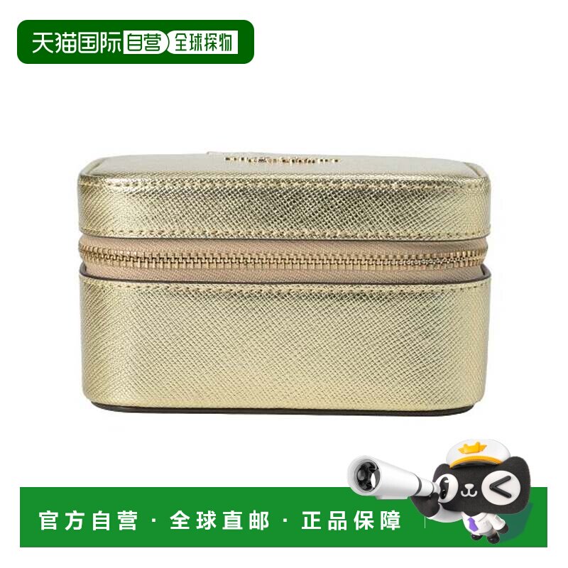 日本直邮kate spade 化妆包 K5716 700 金色收纳包 - 实物图