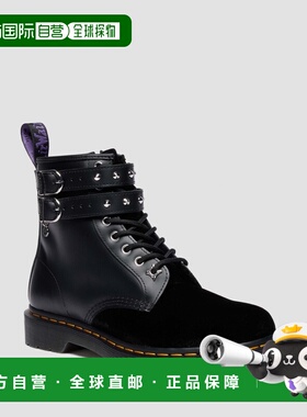 自营欧洲直邮DrMartens马丁大夫 1460 Wednesday男女通用黑色皮革