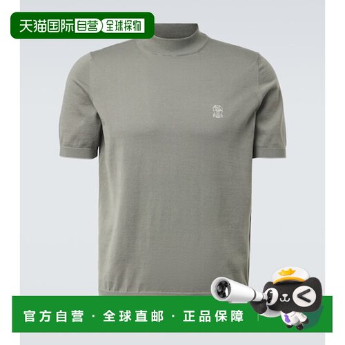 香港直邮Brunello Cucinelli 布内罗 古奇拉利 男士 棉质毛衣