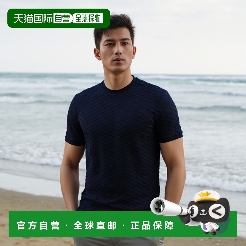 1h可退 香港直邮EMPORIO ARMANI 男士T恤 8N1TL71JHWZ0920-1 SS20