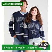 Long Top Sleeve Cowboys 自营Aeropostale Neck Dallas navy