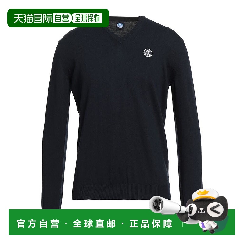 1h可退 【美国直邮】NORTH SAILS 男装卫衣 100 纯棉轻薄针织V领