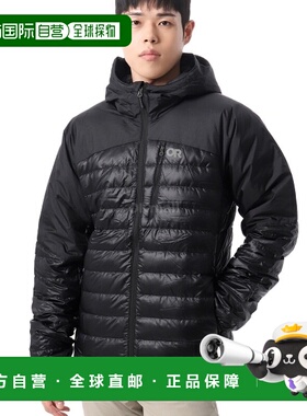 韩国直邮Outdoor Research羽绒服男女同款黑色短款防风保暖百搭