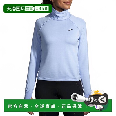 自营brooksNotch Thermal Long Sleeve 2.0 In Lavender/ Blue La