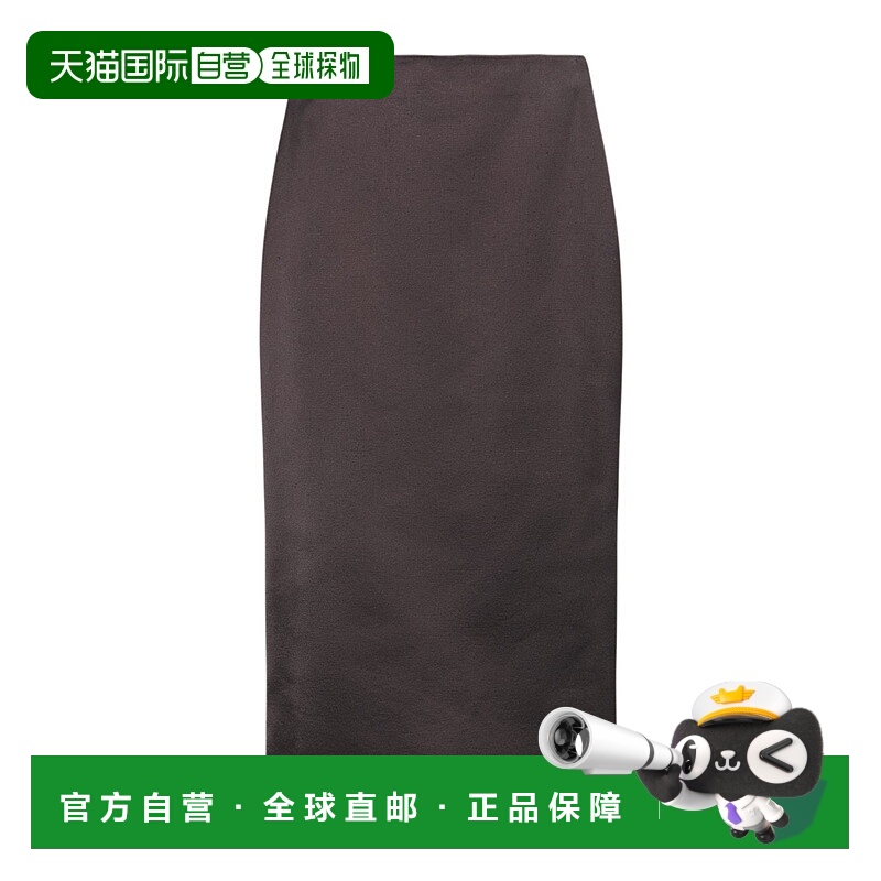 1h可退 香港直邮THE ROW 女士半身裙 8892W3852DBR SS2025 深棕色