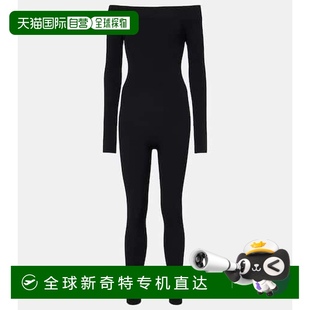香港直邮Alaia 露肩连衣裤 1h可退 女士 black黑色 舒适时尚