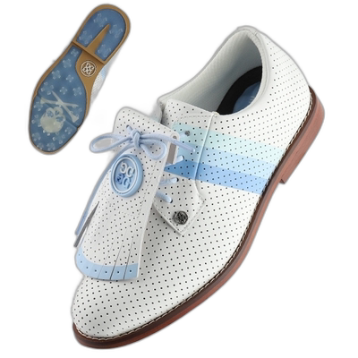 韩国直邮G/FORE GALLIVANTER 穿孔奢华皮革高尔夫球鞋 (GLF000007