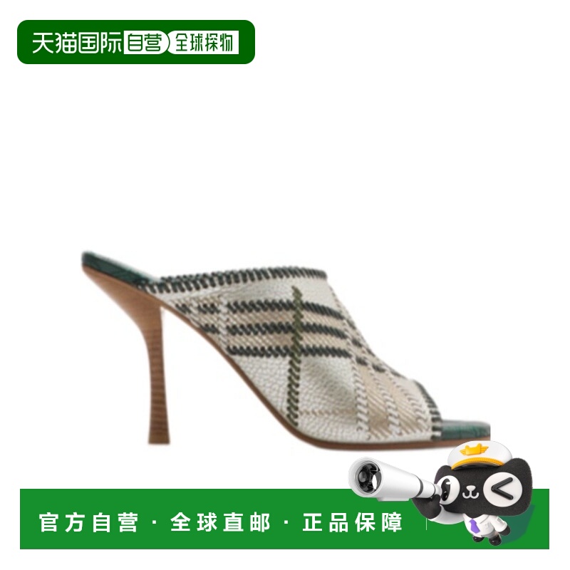 1h可退 香港直邮BURBERRY 女士凉鞋 81091921 AW2025 花色 Cabana