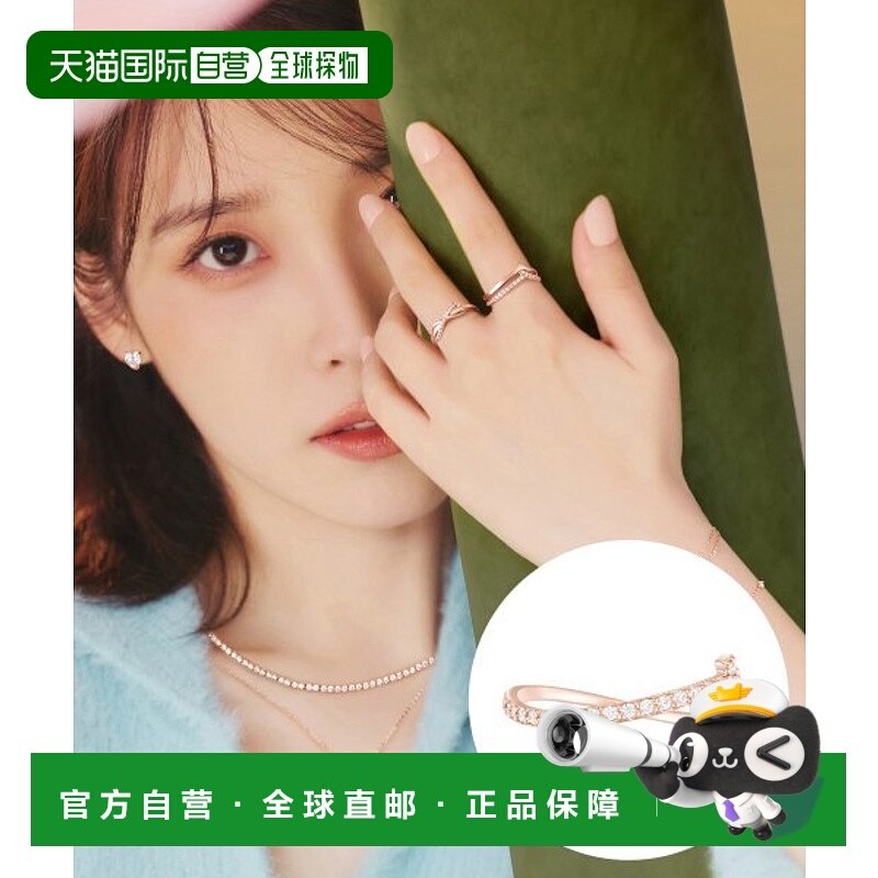 韩国直邮J.ESTINA  14K首饰品牌正品精致IU同款韩系百搭小巧项链3