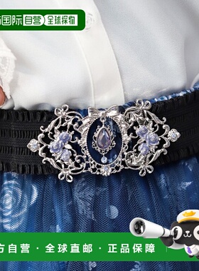 日本直邮axes femme 女士 玫瑰装饰伸缩橡皮手环 BL631X278