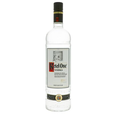 欧洲直邮Ketel One坎特一号40%伏特加1L瓶装爽口留香进口高奢
