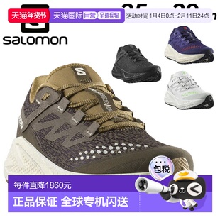 日本直邮Salomon 男士 Aero Glide 3 GRVL 跑鞋低帮厚底适合公路/