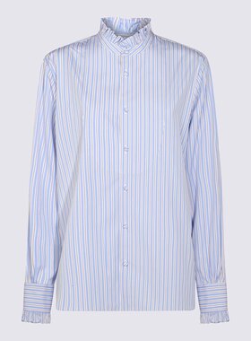 VALENTINO 男士衬衫 7V3ABP76AYASCJ AW2025 蓝色