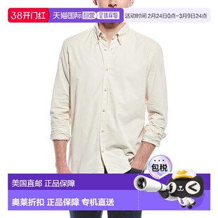 自营 BOSS Hugo BOSS婴儿灯芯绒衬衫-白色 美国奥莱直发