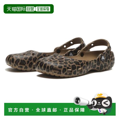 CROCS卡骆驰时尚芭蕾舞洞洞鞋包头沙滩鞋一脚蹬凉拖女款