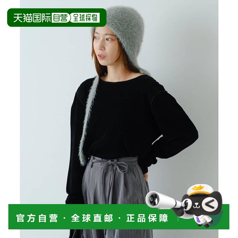 1h可退 日本直邮官方授权 Kastane 【2025秋冬】天鹅绒网纱两穿开