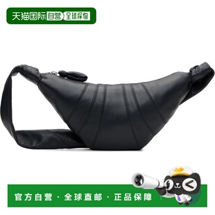 1h可退 香港直邮Lemaire 女士 灰色小号 Croissant 单肩包 BG0003