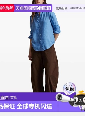 美国直邮POLO RALPH LAUREN - Women Classic Long Sleeve Button
