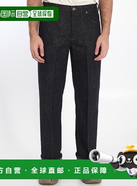 香港直邮BURBERRY 男士休闲裤 8104333C1765 SS2025 蓝色 PANTS