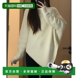 女装 amour 宽松版 型 裾 1h可退 高领罗纹针织上衣 日本直邮deux