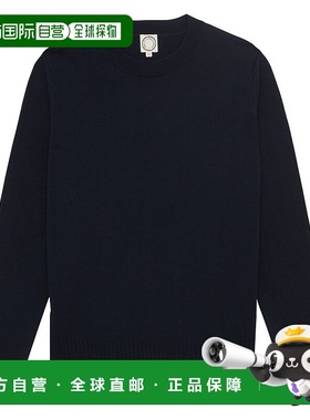 香港直邮INES DE LA FRESSANGE 纯色徽标套头长袖针织衫 女款